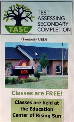 Know Someone Who Needs Their TASC (GED)?